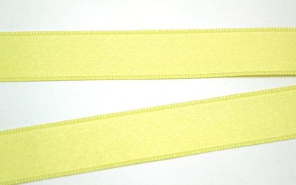 Панделка сатен - Светло жълто - 10м.
