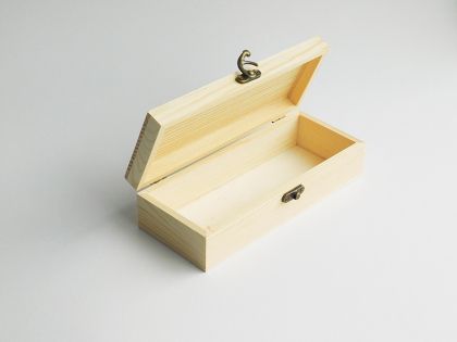 Дървена кутия - 21,00 х 8,50 х 5,50 см
