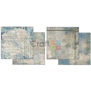 Комплект дизайнерска хартия - Blues - 10 двустранни листа