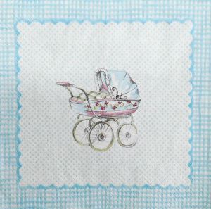 Салфетка FOR MY LITTLE BABY light Blue - 778749
