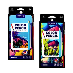 Акварелни моливи - 12 цвята + четка