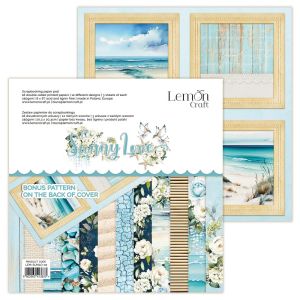 Комплект дизайнерска хартия - SUNNY LOVE - 18 листа