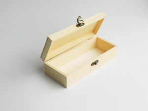 Дървена кутия - 21,00 х 8,50 х 5,50 см