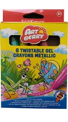 Гел пастели металик - Art Berry - 6 цвята