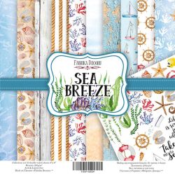 Комплект дизайнерска хартия - Sea Breeze - 10 двустранни листа