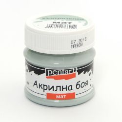 Акрилна боя мат - кънтризелен - 50мл.