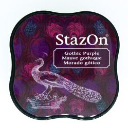 Тампон за всякаква твърда или гланцирана повърхност - StazOn midi - Gothic Purple