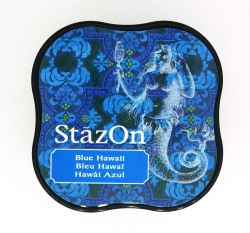 Тампон за всякаква твърда или гланцирана повърхност - StazOn midi - Blue Hawaii