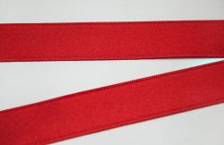 Панделка сатен -  Червено - 10м. №49
