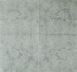 Салфетка Lace Royal Embossed Silver/White 007655