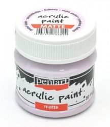 Акрилна боя мат - пастелено виолетов - 50мл.