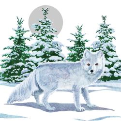 Салфетка  Snow Fox 3331674