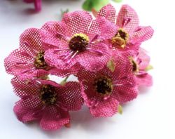 Букет цветя от зебло -  Циклама - 6 бр.