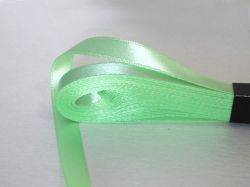Панделка сатен - Мента зелено  - 10 м №69