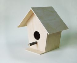 Къщичка за птици -  17,00 х 13,00 х 17,00 см