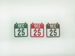 25 DEC- дата - 3 бр