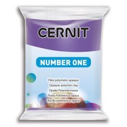 Полимерна глина CERNIT Number ONE - Violet - 56 гр.
