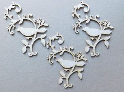 Птичка на клонче - 3 бр.