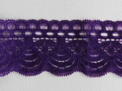 Дантела - Наситено тъмно Лилаво - 1 м.