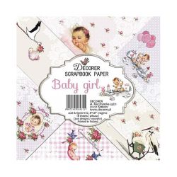 Decorer хартия - BABY GIRL - 18 листа