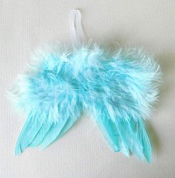 Пера - Ангелски Крила - Светло синьо