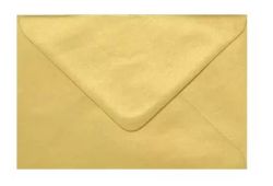 Комплект перлени пликове - Злато - 25 бр. - размер С6