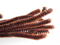 Пухкава тел - Кафяво - 10 бр.