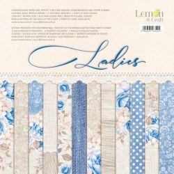 Комплект дизайнерска хартия - LADIES - 6 листа