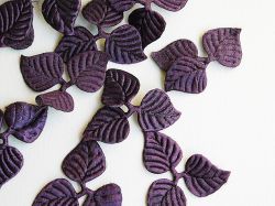 Листа Сатен  - Патладжан лилаво -10 бр.