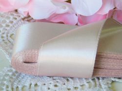 Панделка сатен - Пепел от рози - 10м. №17