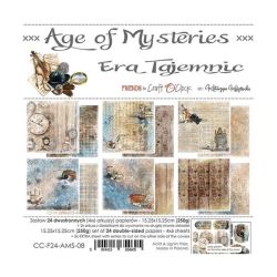 Комплект дизайнерска хартия - AGE OF MYSTERIES - 24 листа