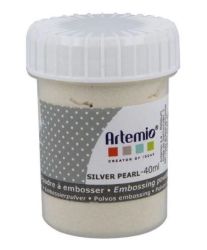 Ембосинг пудра Artemio - Silver pearl - 40 ml