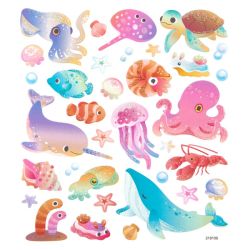 Стикери Брокат - Sea Animals - 34 бр.