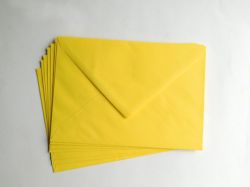Комплект пликове - Жълто - 10 бр. - 22,40 х 15,70 см.
