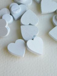 Сърце бяло - 20 бр