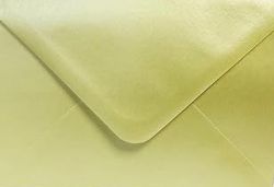 Комплект перлени пликове - Soft lemon - 5 бр. - размер C6