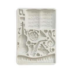 Силиконов молд - MUSIC - 14,80 х 21,00 - А5