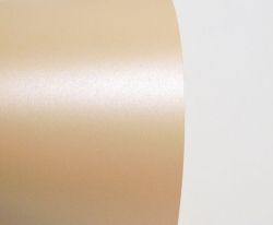 Перлен картон - Праскова - А4