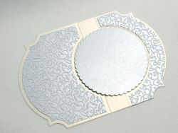 Перлени Заготовки за картички - Swing Card - 1 бр.