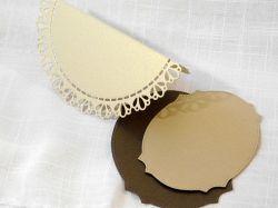 Перлени Заготовки Rocking Lace - Златно и Бронз - 3 бр.