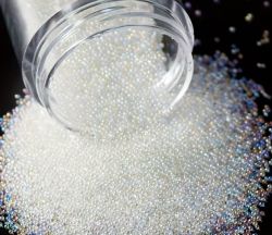 Мини перли - Caviar - Хамелион Прозрачни - 0,6мм - 20 гр.