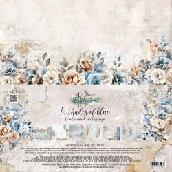Комплект дизайнерска хартия - In Shades Of Blue - 6 листа
