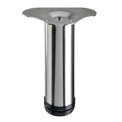 Крак за маса- Сребрист стомана  200 - 230 x Ø 60 мм, 