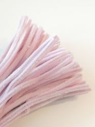 Пухкава тел - Нежно лилаво-розово - 10 бр.