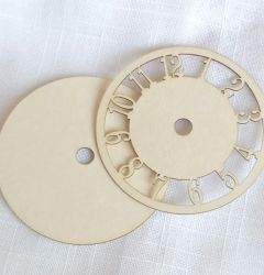 Циферблат за часовник Арабски цифри - 8,00 см