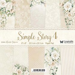 Дизайнерскa хартия - Simple Story 4 - 15 листа