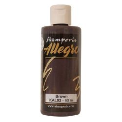 Акрилна боя Stamperia Allegro - Brown - 60 мл.