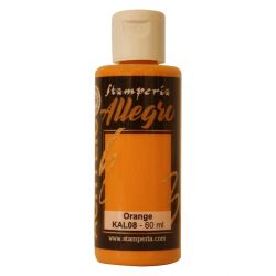 Акрилна боя Stamperia Allegro - Orange - 60 мл.