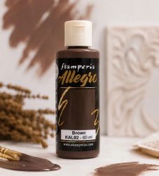 Акрилна боя Stamperia Allegro - Brown - 60 мл.