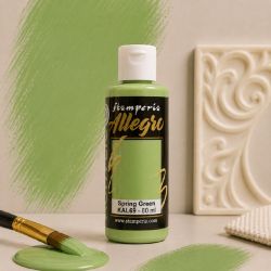 Акрилна боя Stamperia Allegro - Spring green - 60 мл.